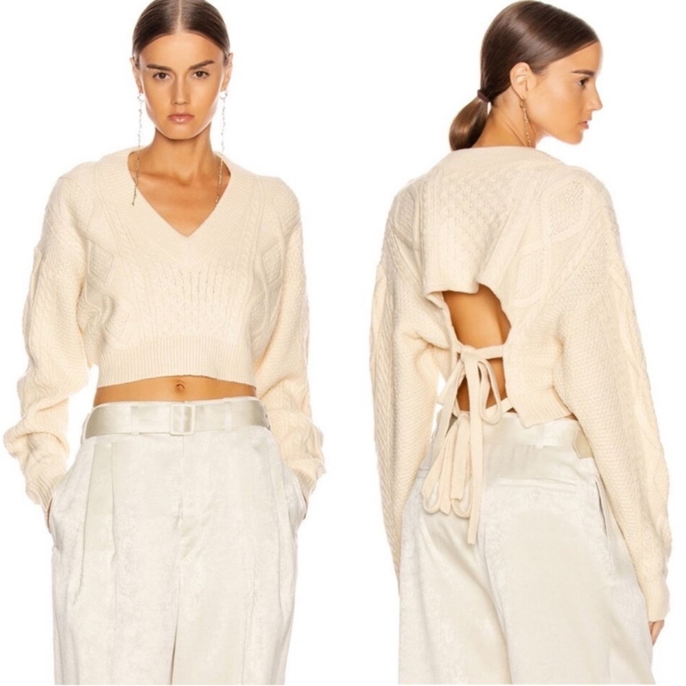 ATOIR Unhinged Cropped Sweater